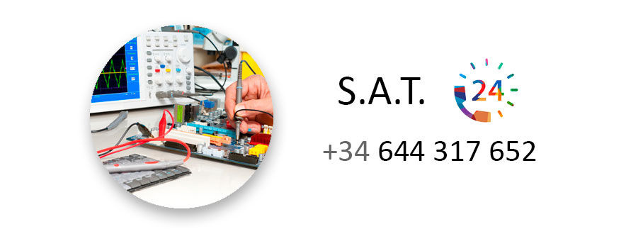 SAT 24 horas. Servicio técnico Grupos electrógenos - SAI - UPS - Baterías
